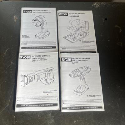 Ryobi 18v Toolset (BS-MG)