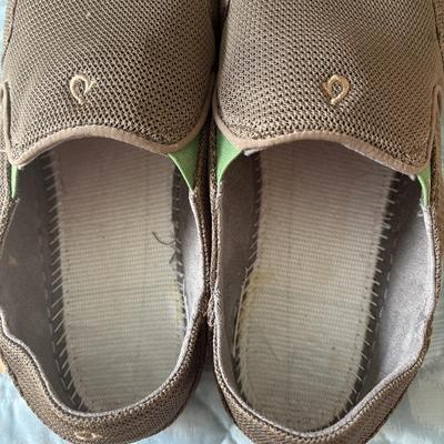 Olukai Nohea Mesh Slip-Ons - Size Men’s 9 (PC-DZ)