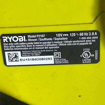 Ryobi Cordless Blower, Inflator & Saw (BS-MG)