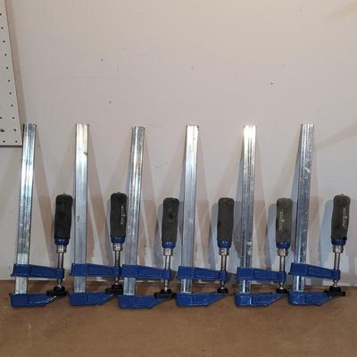 Lot of Larger Clamps; Woodcraft, Rockler, Shop Fox and More (WM-EL)