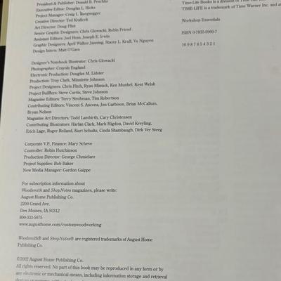 Custom Woodworking Book Set with other Woodworking Resources (WM-EL)