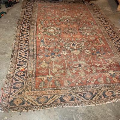 9’7” x 6’7” Antique Persian Area Rug (BS-MG)