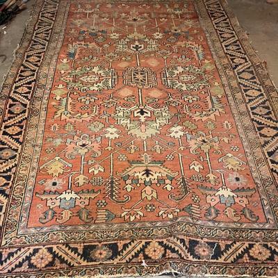 9’7” x 6’7” Antique Persian Area Rug (BS-MG)