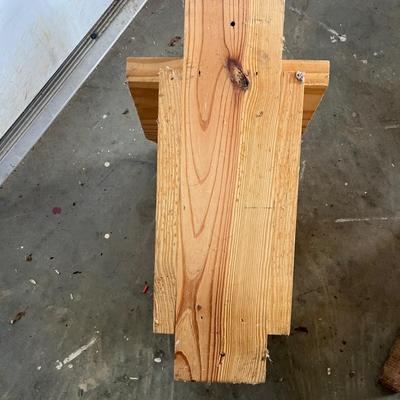 Two Wooden Birdhouses (BS-MG)