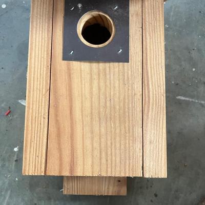 Two Wooden Birdhouses (BS-MG)