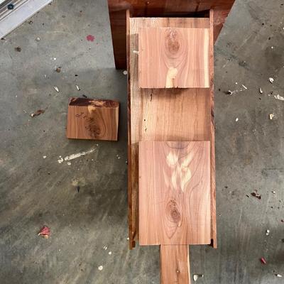 Two Wooden Birdhouses (BS-MG)