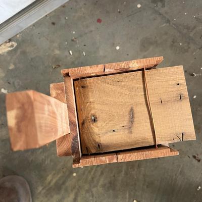 Two Wooden Birdhouses (BS-MG)