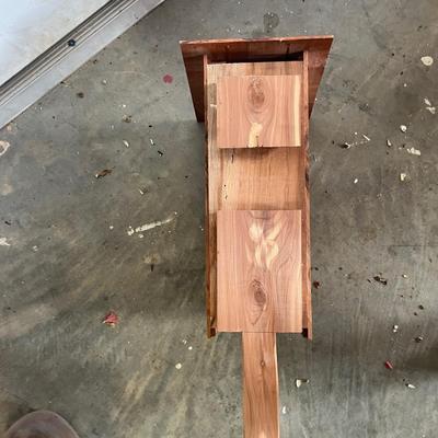 Two Wooden Birdhouses (BS-MG)