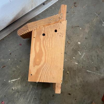 Two Wooden Birdhouses (BS-MG)