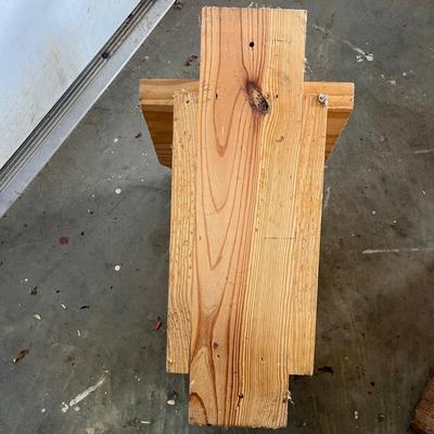 Two Wooden Birdhouses (BS-MG)