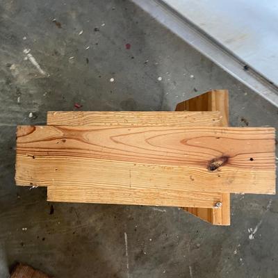 Two Wooden Birdhouses (BS-MG)