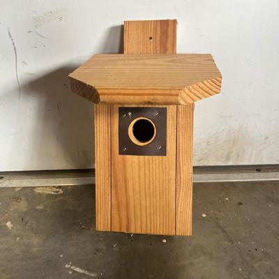 Two Wooden Birdhouses (BS-MG)