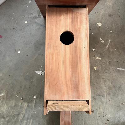 Two Wooden Birdhouses (BS-MG)