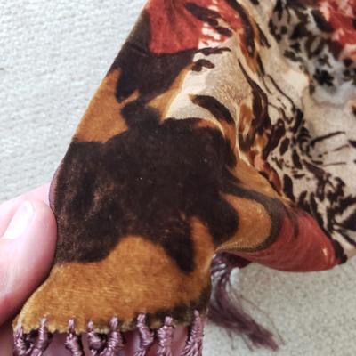 Silk and Chiffon Scarves-RL, Yves St. Laurent, Eileen Fisher (PC-KD)