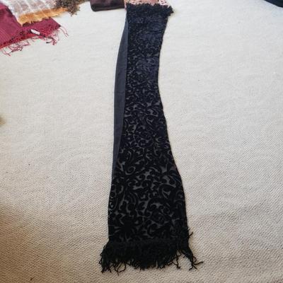 Silk and Chiffon Scarves-RL, Yves St. Laurent, Eileen Fisher (PC-KD)