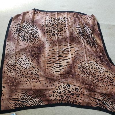 Silk and Chiffon Scarves-RL, Yves St. Laurent, Eileen Fisher (PC-KD)