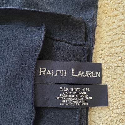 Silk and Chiffon Scarves-RL, Yves St. Laurent, Eileen Fisher (PC-KD)