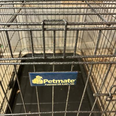 Two Metal Collapsible Dog Cages (BG-MG)