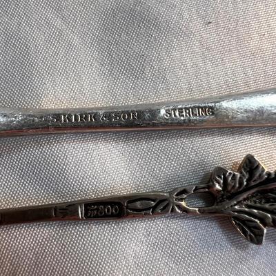 Large Assortment of Silver Flatware Inc. Sterling (DR-RG)
