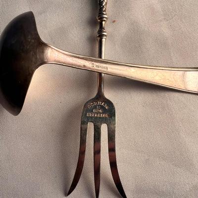 Large Assortment of Silver Flatware Inc. Sterling (DR-RG)