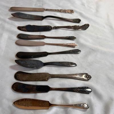 Large Assortment of Silver Flatware Inc. Sterling (DR-RG)