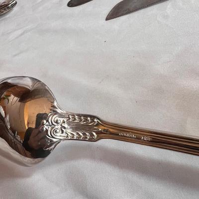 Large Assortment of Silver Flatware Inc. Sterling (DR-RG)