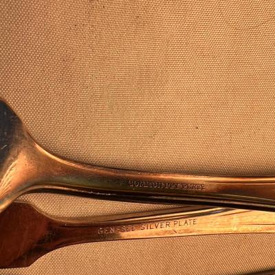 Large Assortment of Silver Flatware Inc. Sterling (DR-RG)