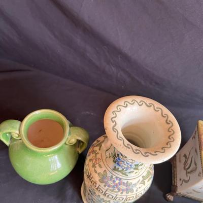 Botanical Inspired Ceramic Vases (P-RG)