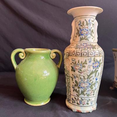 Botanical Inspired Ceramic Vases (P-RG)