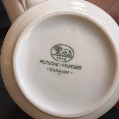 White Porcelain Vases - Hutschenreuther & More (P-RG)