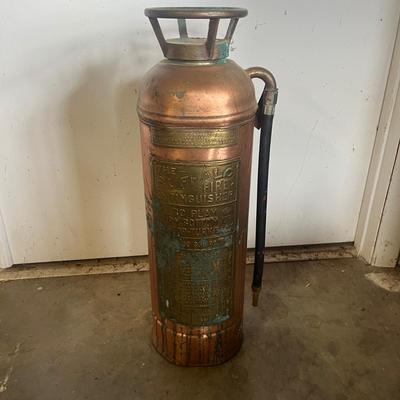 Two Buffalo Company Copper Fire Extinguishers (BS-MG)