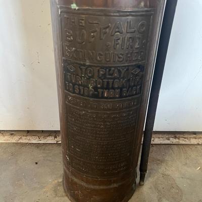 Two Buffalo Company Copper Fire Extinguishers (BS-MG)