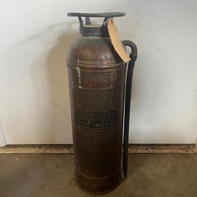 Two Buffalo Company Copper Fire Extinguishers (BS-MG)