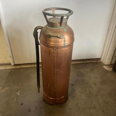 Two Buffalo Company Copper Fire Extinguishers (BS-MG)