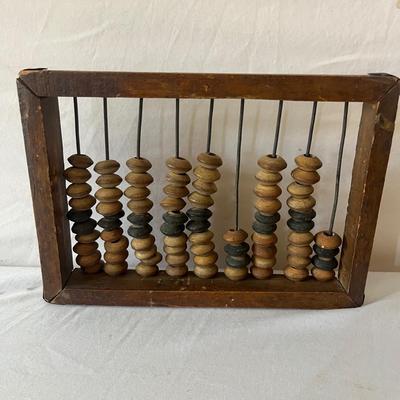 Abacus, Scale Weights & Brass Hanging Scale (BS-MG)