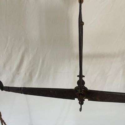 Abacus, Scale Weights & Brass Hanging Scale (BS-MG)
