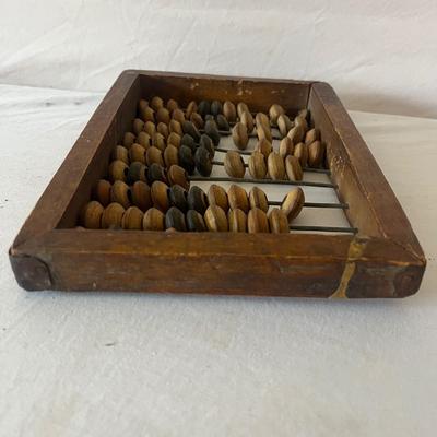 Abacus, Scale Weights & Brass Hanging Scale (BS-MG)