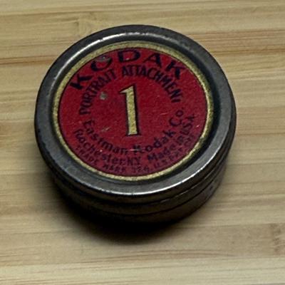 Vintage Kodak No. 1 Portrait Attachment in Original Tin Made in USA
