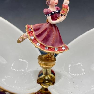 Clara And The Nutcracker Ballet Music Box Egg By Ardleigh Elliot
