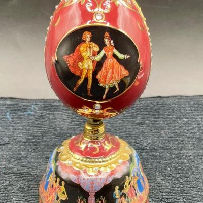 Clara And The Nutcracker Ballet Music Box Egg By Ardleigh Elliot