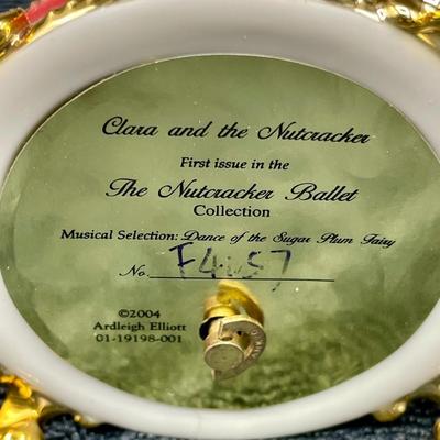 Clara And The Nutcracker Ballet Music Box Egg By Ardleigh Elliot