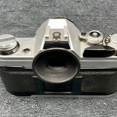 Vintage Canon AE-1 Program SLR Camera with 50mm Lens, Case and Neck Strap