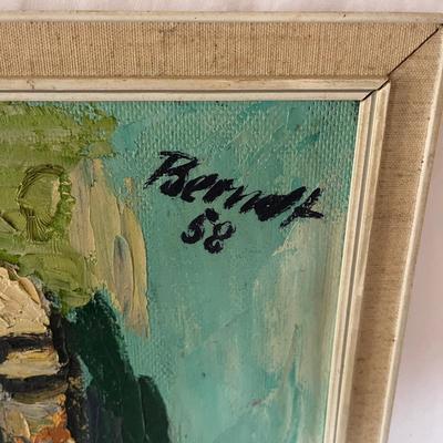 Peter Berndt Original Framed Painting (BS-MG)