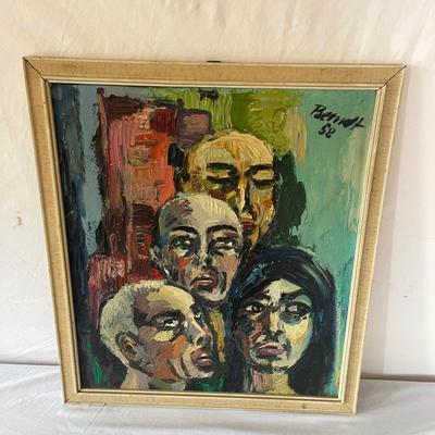 Peter Berndt Original Framed Painting (BS-MG)