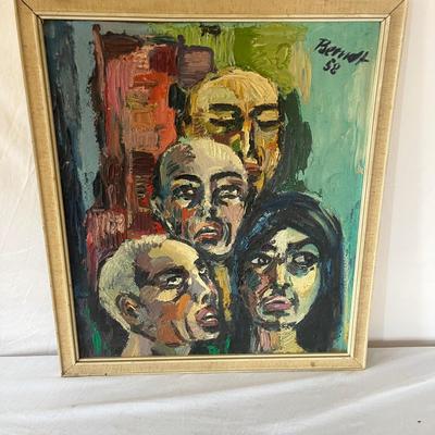 Peter Berndt Original Framed Painting (BS-MG)