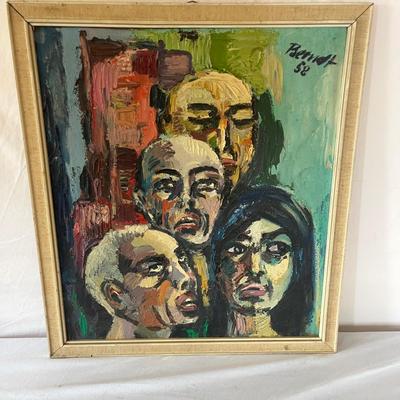 Peter Berndt Original Framed Painting (BS-MG)