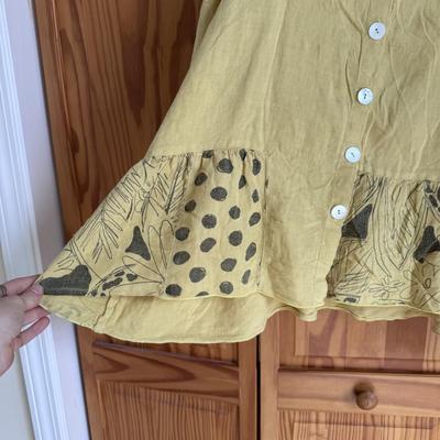 FLAX, Go Silk, Match Point and More Linen Tops - Women’s Sizes S-XL (PC-DZ)
