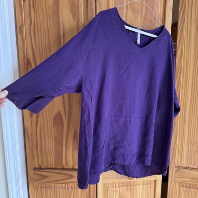 FLAX, Go Silk, Match Point and More Linen Tops - Women’s Sizes S-XL (PC-DZ)