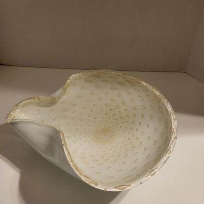 LARGE MURANO GLASS BOWL, MADE IN ITALY