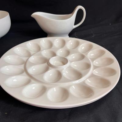 Chantal & More White Ceramic Serving/Cooking Ware (K-RG)